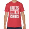 Blogerska koszulka męska Haters make me fameous